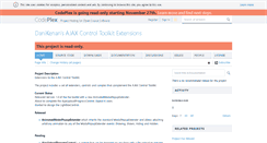 Desktop Screenshot of ajaxtoolkitext.codeplex.com
