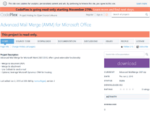 Tablet Screenshot of amm.codeplex.com