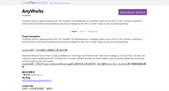 Desktop Screenshot of anyworks.codeplex.com