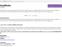 Tablet Screenshot of anyworks.codeplex.com