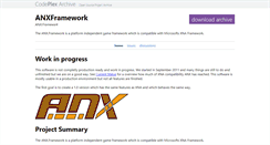 Desktop Screenshot of anxframework.codeplex.com