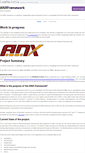 Mobile Screenshot of anxframework.codeplex.com