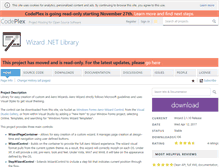 Tablet Screenshot of aerowizard.codeplex.com