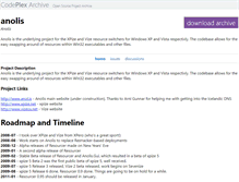 Tablet Screenshot of anolis.codeplex.com