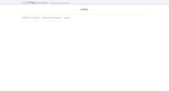 Desktop Screenshot of adb.codeplex.com