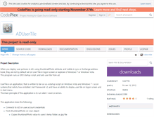 Tablet Screenshot of adusertile.codeplex.com