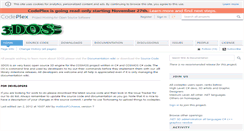 Desktop Screenshot of 3dos.codeplex.com