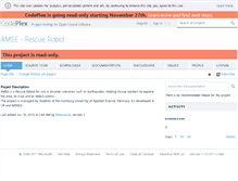 Tablet Screenshot of amee.codeplex.com