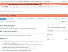 Tablet Screenshot of adreports.codeplex.com