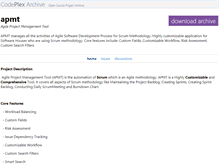 Tablet Screenshot of apmt.codeplex.com