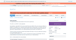 Desktop Screenshot of ajaxdoc.codeplex.com