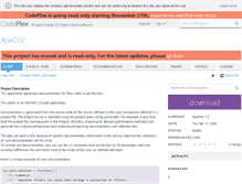 Tablet Screenshot of ajaxdoc.codeplex.com