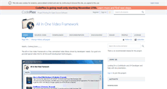 Desktop Screenshot of 1video.codeplex.com