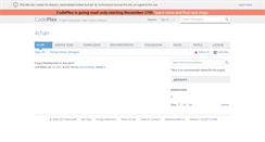 Desktop Screenshot of 4chan.codeplex.com