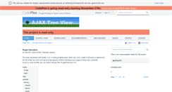 Desktop Screenshot of ajaxtreeview.codeplex.com