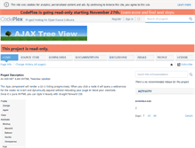 Tablet Screenshot of ajaxtreeview.codeplex.com