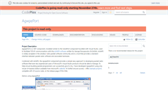 Desktop Screenshot of agwpeport.codeplex.com
