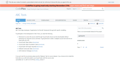 Desktop Screenshot of abctools.codeplex.com