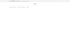 Desktop Screenshot of 8085.codeplex.com