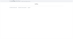 Desktop Screenshot of algorithmia.codeplex.com