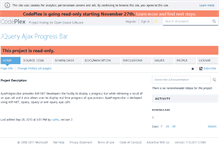 Tablet Screenshot of ajaxprogressbar.codeplex.com