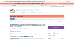 Desktop Screenshot of ajaxportal.codeplex.com