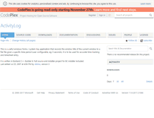 Tablet Screenshot of activitylog.codeplex.com