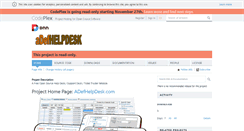 Desktop Screenshot of adefhelpdesk.codeplex.com