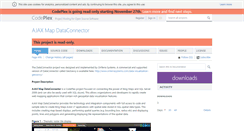 Desktop Screenshot of ajaxmapdataconnector.codeplex.com