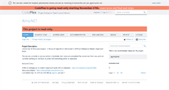 Desktop Screenshot of aimanet.codeplex.com