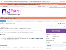 Tablet Screenshot of ajaxna.codeplex.com